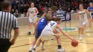 State A girls Defending champion Havre takes down Libby [upl. by Ahtela]