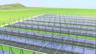 Concentrating Solar Power Plants 1 MWe  10 MWe Fresnel technology [upl. by Valorie]