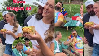 Touchdown of Smiles Jason amp Kylie Kelces Heartwarming Wawa Hoagies Ad [upl. by Acinomaj621]