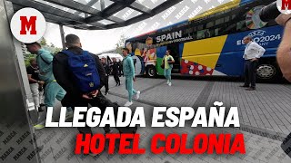 España se concentra en Colonia a 24 horas del partido contra Georgia [upl. by Halilad]