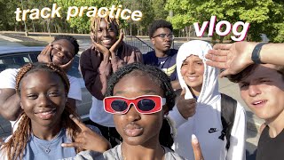 HIGH SCHOOL TRACK PRACTICE VLOG 2022  iconikki [upl. by Atiuqet183]