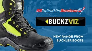 Buckler Buckz Viz Safety Boots  RSIS [upl. by Ellatsyrc]