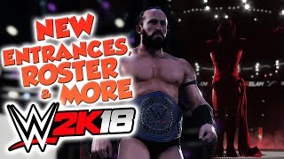 WWE 2K18  Gameplay Entrances Finn Bàlor The Authors of Pain amp More [upl. by Ddet]