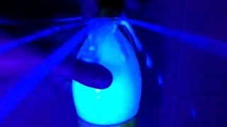 Glow Tonic Water  Tonic  Quinine  UV Light [upl. by Daphie951]