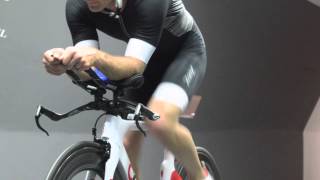 2016 CEEPO Viper Windtunnel Test Triathlon Bike [upl. by Kalam]