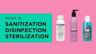 What is Sanitization Sterilization and Disinfection [upl. by Netnerb606]