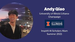 Inspirit AI Reviews Hear from Andy Qiao UIUC Student about his AI Scholars Experience [upl. by Merrick]