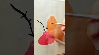 Vase Painting art artislife painting satisfying satisfiyingart [upl. by Nibaj]