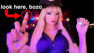 ASMR Rude Cop Pulls You Over follow instructions pat down field sobriety test [upl. by Riancho]