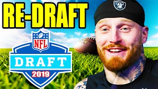 I REDRAFTED The 2019 NFL Draft [upl. by Ssalguod]