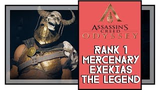 Assassins Creed Odyssey Exekias the Legend Cultist Location Rank 1 Mercenary [upl. by Island]