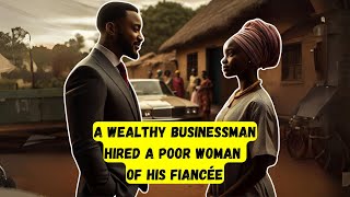 A Wealthy Businessman Hired a Poor Woman to Play the Role of His Fiancée africanstories [upl. by Ruhtracm118]