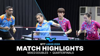 ShahChitale vs KimYoo  XD QF  WTT Contender Lagos 2024 [upl. by Noffets894]