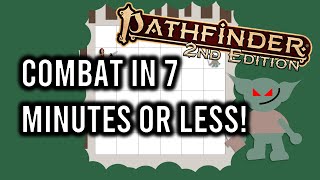 Pathfinder 2e Combat in 7 Minutes or Less Remaster [upl. by Liuqnoj]