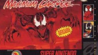 Maximum Carnage OST SNES  Game Over [upl. by Imhsar]