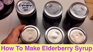 How To Make Elderberry Syrup [upl. by Lesko36]