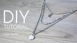 Sieraden maken met Kralenwinkel Online  Layer ketting [upl. by Berna972]