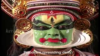 Navarasam in Kathakali [upl. by Treblihp]