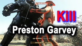 Preston Garveys Death Siding with NukaWorld Raiders  Fallout 4 in 2021 [upl. by Akli]