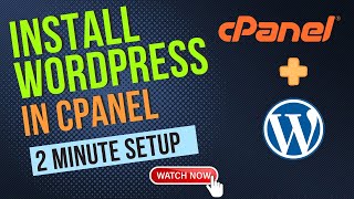 How To Install WordPress In cPanel 2024  Softaculous Method StepByStep [upl. by Gasperoni41]