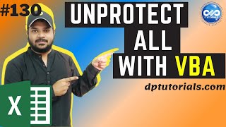 How to PROTECT and UNPROTECT a Sheet using VBA in Excel  Excel Tutorials [upl. by Ikuy116]