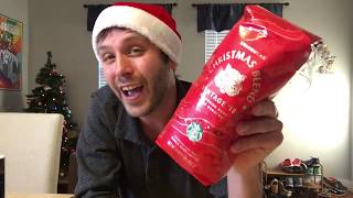 Starbucks Christmas Blend Coffee Review [upl. by Enuj995]