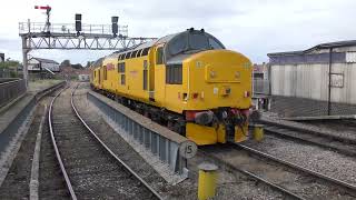 0K10 1700 Coleham Lmd to Basford Hall Yard Fl 17082024 Class97302 and Class97304 [upl. by Manoff]