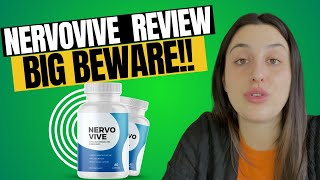 NERVOVIVE  ⚠️⛔BIG BEWARE⛔⚠️  Nervovive Review  Nervo Vive Reviews  Nervo Vive Supplement [upl. by Nirmak73]