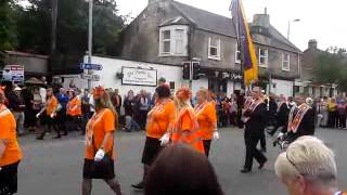 Ayrshire Orange Walk 2012  Kilwinning 14 [upl. by Samled253]