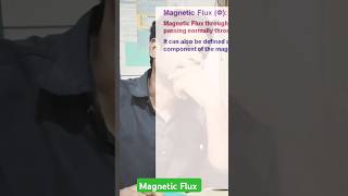 What is magnetic flux 12physics electromagneticinduction magneticflux neetphysics [upl. by Attenhoj]