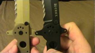 CRKT M1614DSFG and M2114SFG Review [upl. by Aneerbas]