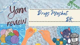 Yarn review  Drops Muskat DK [upl. by Leirum]