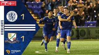 Highlights Macclesfield FC 11 Basford United [upl. by Ecar840]