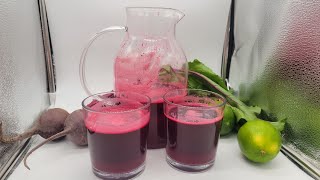 Beetroot juice  Jus de betteraves [upl. by Hsetirp]