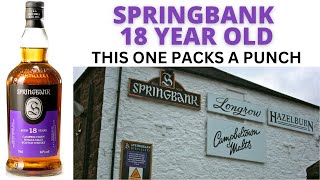 Springbank 18 Year Old 2023 483 [upl. by Bonis]