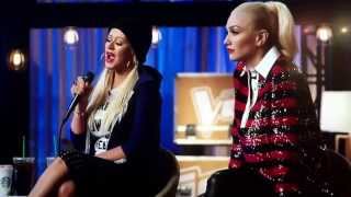 Christina Aguilera Sings quotCreepquot on The Voice [upl. by Euqitsym]