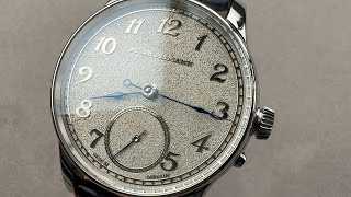 Moritz Grossmann Tremblage MG003327 Moritz Grossman Watch Review [upl. by Ehlke363]