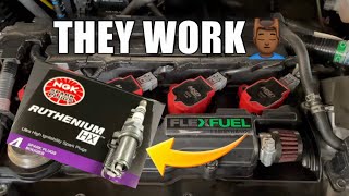 Honda Accord 20T  Ruthenium Spark Plugs vs Iridium INSTALLED HD [upl. by Silden]