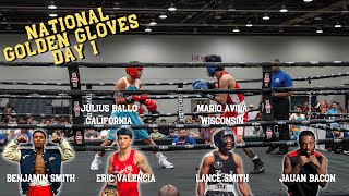 National Golden Gloves 2024 Boxers Compete Against The BEST Day 1 [upl. by Blackman]