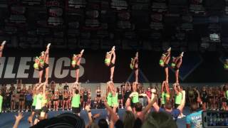 Cheer Athletics Cheetahs Worlds Showoff 2017 [upl. by Ellehciram]