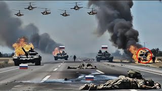 GREAT TRAGEDY TODAY US Abrams Tank Fierce Battle Massacred 130 Russian T90 Tanks [upl. by Eilac]