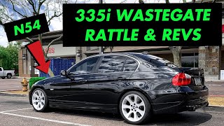 335i Wastegate Rattle amp Exhaust Clips [upl. by Lothair]