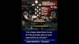 Así mostró Lester Martínez cinturón obtenido hace pocos días [upl. by Atteyram339]