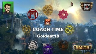 Smite Fr  Coach Time  Goldest18 qui joue Scylla en mid lane [upl. by Marleah123]