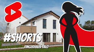 Hauskonzept für schmale Grundstücke von FingerHaus  Hausbau Helden  Shorts [upl. by Wojcik744]