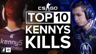 The Top 10 kennyS Kills [upl. by Nyllaf]