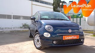 Fiat 500 Lounge 10 Hybrid 70 cv  Review LeasePlan 2021 [upl. by Berlinda]