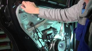 ✰ VW Golf Passat ✰ Rear Window Regulator Repair Part 2 [upl. by Ikik]