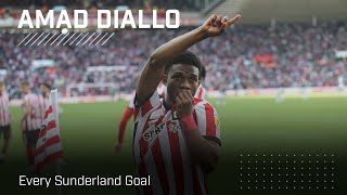 Amad Diallo  Every Sunderland Goal [upl. by Akeinahs]