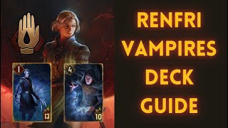 Renfri Runemage Vampires explained amp hard matchup analysis  MO Renfrivamps [upl. by Rehpotsrik]